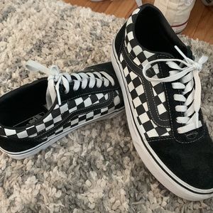Checkered Vans